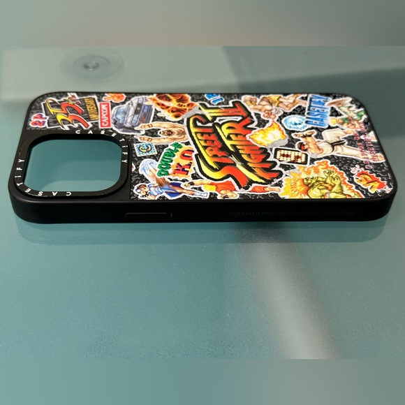 CASETiFY Apple iPhone 14 Pro Max Street Fighter Sticker Black MagSafe Case - Picture 3 of 6